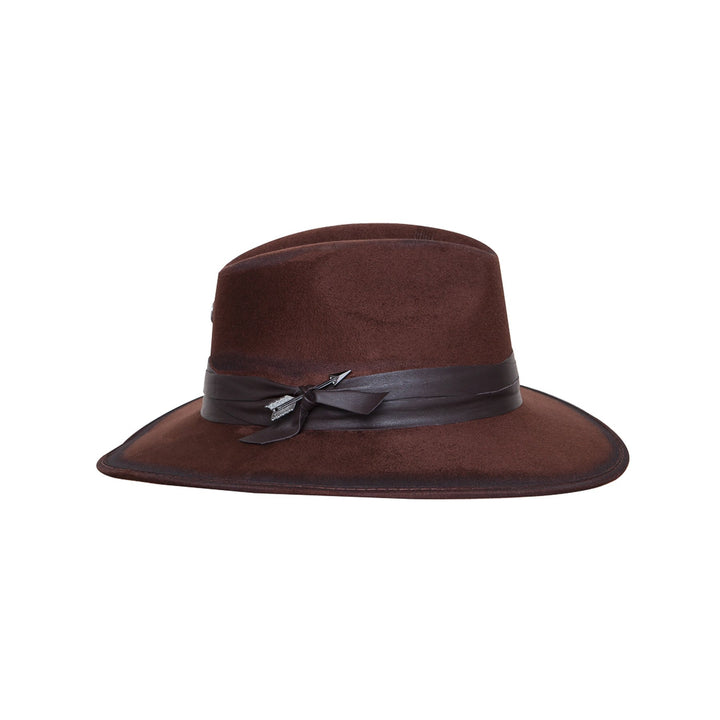 LEATHER WOOD Marrom Escuro