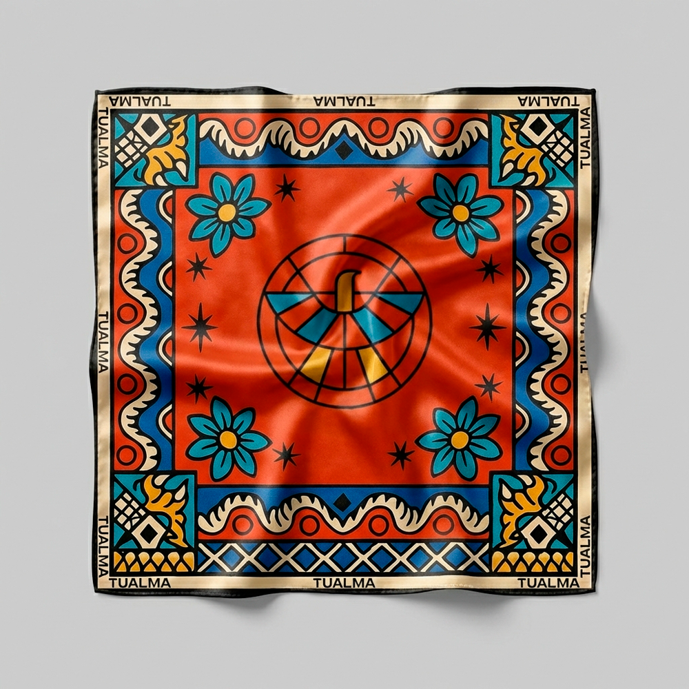 Lenço Estampa Tribal