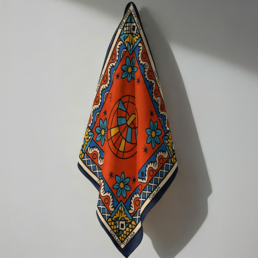 Lenço Estampa Tribal