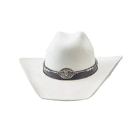 Evidências — chapéu country cattleman em Ecosuede mexicano, artesanal Tualma